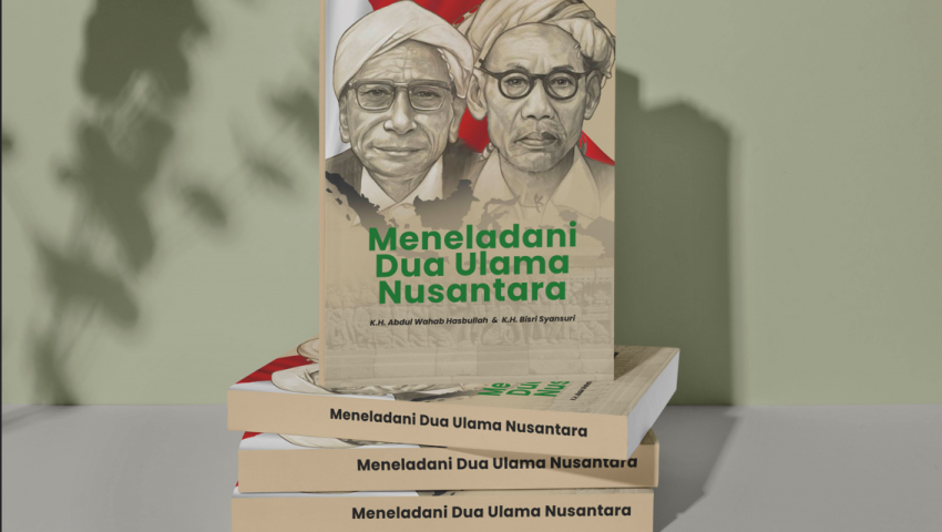 Cover & Layouting Buku "Meneladani Dua Ulama Nusantara